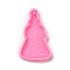 Mother's Day Mother Hug Baby Silicone Pendant Molds AJEW-M221-03A-2