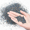 120G 2 Style Electroplate Glass Beads EGLA-DR0001-01-2