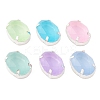 Oval Sew on Rhinestone GLAA-K069-06B-S-1