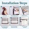 Aluminum Towel Rack for Bathroom FIND-TAC0050-03B-5