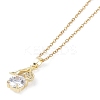 201 Stainless Steel Cable Chain Necklaces NJEW-P309-15A-G-1