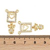 Brass Micro Pave Cubic Zirconia Pendants KK-C132-31G-3