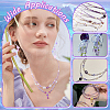 Transparent Spray Painted Glass & Acrylic Beads Kits GLAA-NB0001-82-5