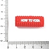 Gym Equipment Theme Silicone Focal Beads SL-CBAE849-03E-3