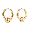 304 Stainless Steel Huggie Hoop Earrings X-EJEW-JE04555-02-4