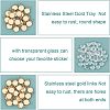 DIY Flat Round Link Connector Making Kits DIY-UN0002-91-4