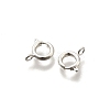Eco-friendly Brass Spring Ring Clasps KK-D082-01F-S-2