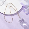 Glass Round Window Hanging Suncatchers HJEW-JM04522-01-1