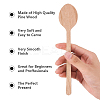 Wood Carving Spoon AJEW-GF0001-38-5