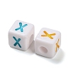 Opaque Acrylic Beads OACR-I022-01X-2