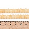 Natural Yellow Jade Beads Strands G-T138-74B-5