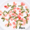 Acrylic & Resin Pendants PALLOY-YW00038-09-1