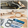 12Pcs 304 Stainless Steel Rectangle Pendants STAS-LP0002-69-3