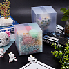 Transparent Plastic Boxes CON-WH0092-09B-2