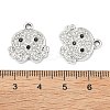 Alloy Rhinestone Pendants FIND-C087-01C-P-3