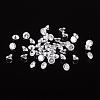 Clear Grade A Diamond Shaped Cubic Zirconia Cabochons X-ZIRC-M002-4mm-007-3