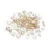 Plating Transparent Acrylic Beads OACR-G016-36-1