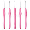 TPR Handle Aluminum Crochet Hook Needles TOOL-TA0001-13E-1