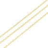 Brass Cable Chains CHC-D030-14G-RS-1