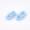 2-Hole Opaque Glass Seed Beads SEED-S023-04E-2
