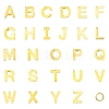 104Pcs 26 Styles Letter A~Z 304 Stainless Steel Alphabet Letter Charms STAS-FS0001-66-3