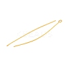 Ion Plating(IP) 304 Stainless Steel Eye Pins X-STAS-G075-17G-04-3