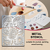 Custom Stainless Steel Metal Cutting Dies Stencils DIY-WH0289-072-4