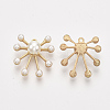 ABS Plastic Imitation Pearl Pendants X-PALLOY-S179-03-2