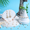 Natural Cultured Freshwater Pearl Potato Connector Charms PALLOY-SC00009-4