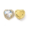 Heart Sew on Rhinestone DIY-E062-03G-04-2