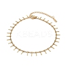 304 Stainless Steel Bar Tassel Charm Bracelets LS-BJEW-G759-04G-2