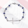 201 Stainless Steel Link Chain Bracelets BJEW-A032-01P-02-1