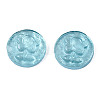 Spray Painted Transparent Resin Cabochons CRES-S302-64-A02-2
