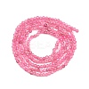 Natural Pink Tourmaline Beads Strands G-RM250101-A4-5