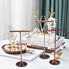 Fingerinspire 2 Sets 2 Style Iron Earring Display Stand EDIS-FG0001-40-7