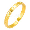 Stylish 304 Stainless Steel Cuff Ring for Women OZ2563-2-1