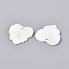 Natural Freshwater Shell Carved Pendants SHEL-Q028-12-2