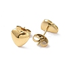 Ion Plating(IP) 304 Stainless Steel Stud Earring EJEW-I285-15G-2
