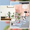 Resin Heart Base Memo Photo Holders ODIS-WH0329-26-5