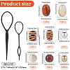 DIY African Dreadlock Hair Accessories Kits FIND-PA0001-49-2