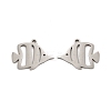 Non-Tarnish 201 Stainless Steel Pendants STAS-K251-071P-1