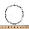 201 Stainless Steel Cuba Style Chian Bracelet for Men LS-BJEW-B138-06P-02-5