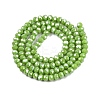 Electroplate Glass Beads Strands EGLA-A044-P3mm-A30-3