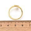 Brass Cuff Rings for Women RJEW-U044-L-5