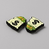 U.S. Dollar Food Grade Eco-Friendly Silicone Focal Beads LS-SIL-CJC0007-02D-2