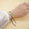 Rhombus Loom Pattern MIYUKI Seed Beads Bracelets for Women BJEW-C011-36N-1