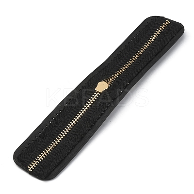 PU Leather Zipper Sewing Accessories FIND-WH0120-24A-1