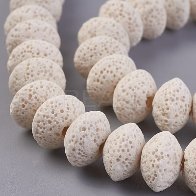 Natural Lava Rock Beads Strands G-I220-17A-06-1