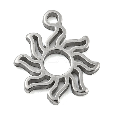 Non-Tarnish Laser Cut 304 Stainless Steel Charms STAS-G323-01P-1