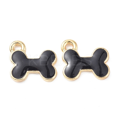 Bone Alloy Enamel Pendants ENAM-B045-02LG-01-1